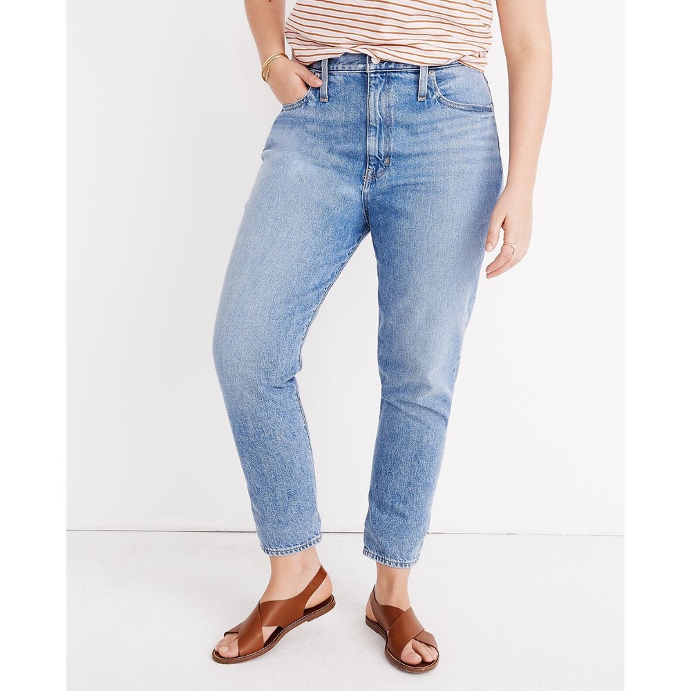 Madewell The Mom Jean K9935 High-Rise Rigid Denim Size 36